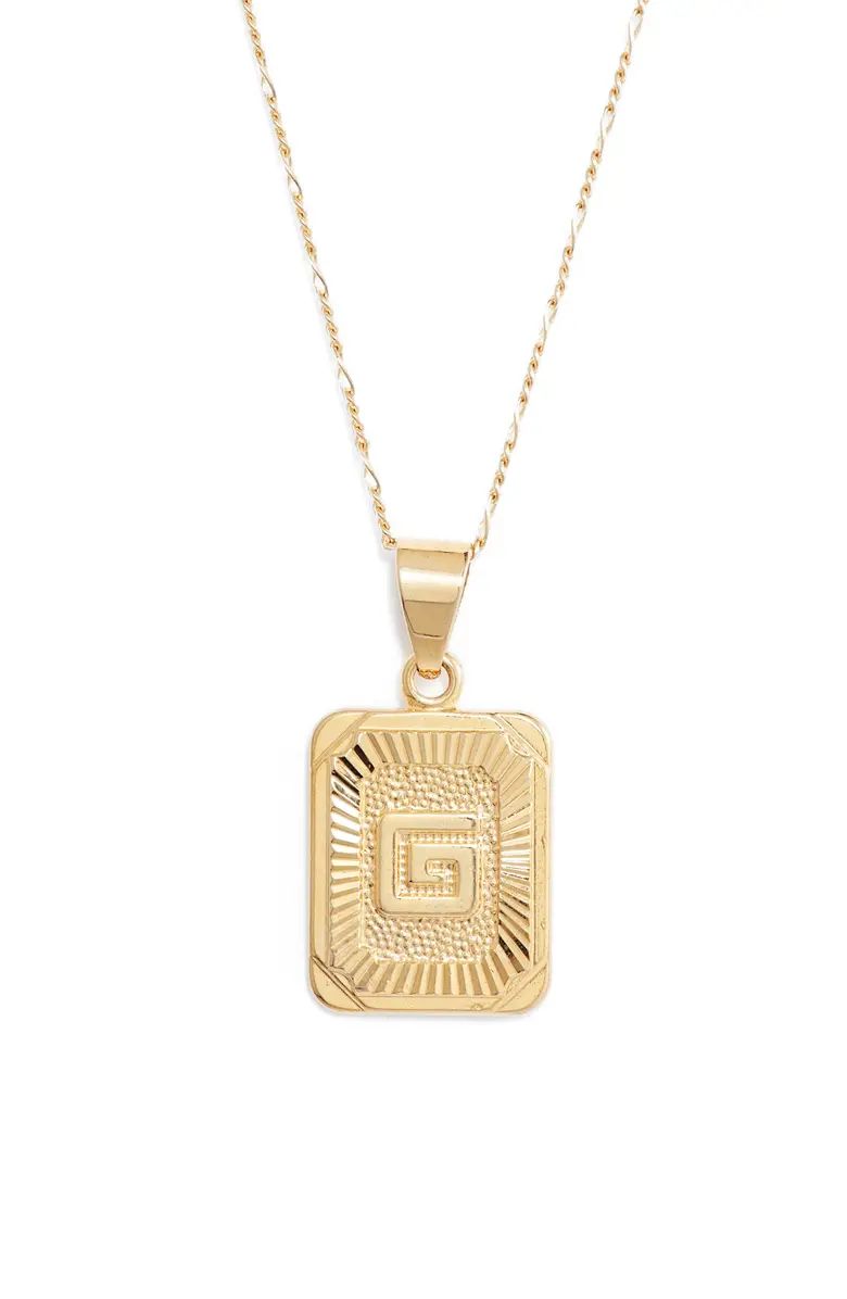 Initial Pendant Necklace | Nordstrom