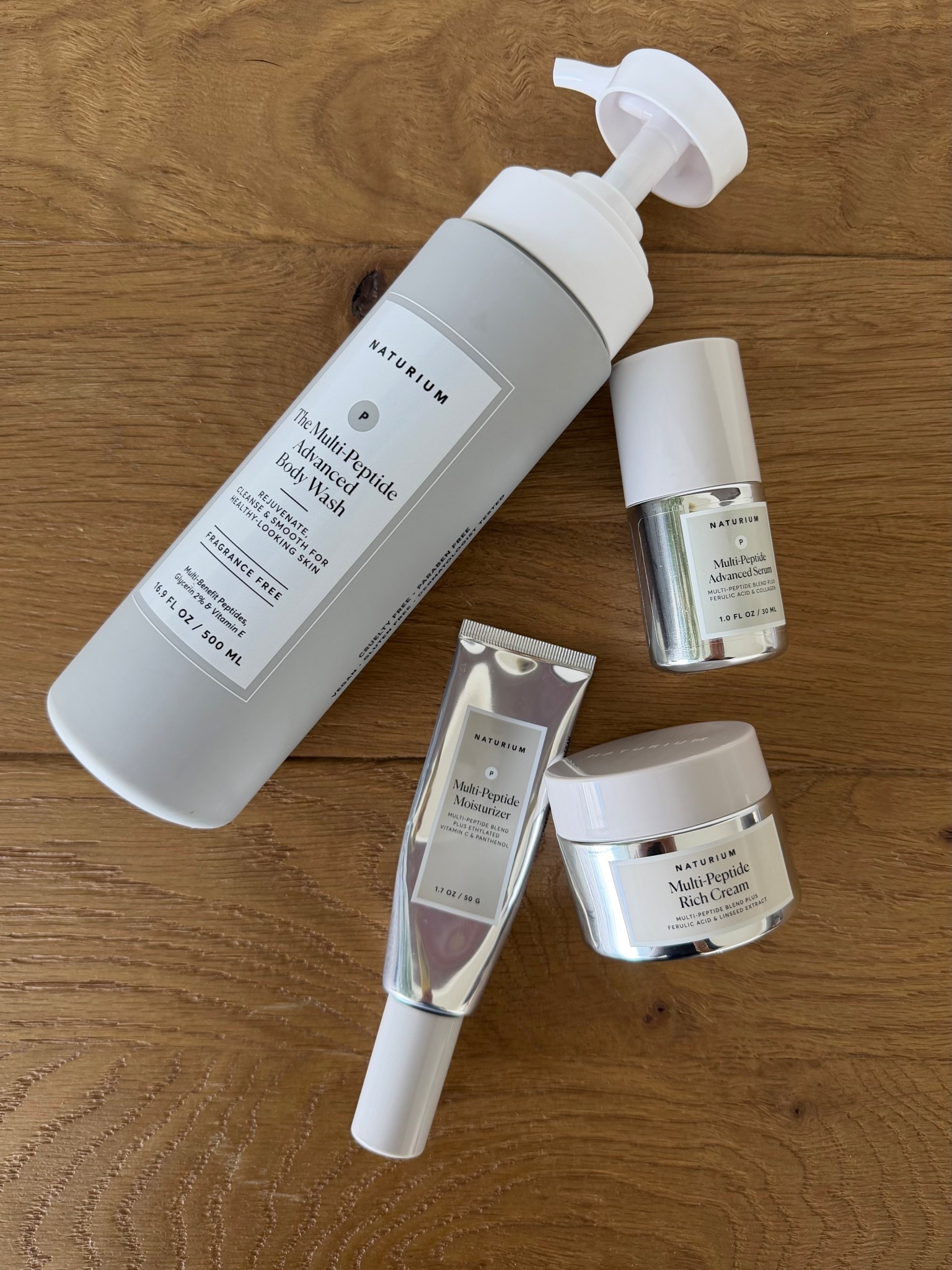 #ad Peptides help support collagen, which keeps skin looking firmer and smoother over time. Check out @naturium Multi-Peptide Advanced Serum, Multi-Peptide Moisturizer, Multi-Peptide Rich Cream and Multi-Peptide Body Wash available at @Target.

#NaturiumPartner #Naturium #NaturiumSkincare #TargetPartner #target @shop.ltk liketkit