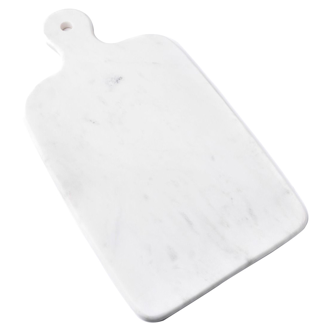 Simon Pearce Modern Classic Large White Marble Board | Kathy Kuo Home