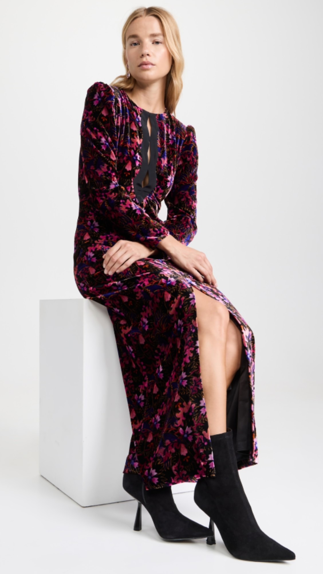 Saloni Jinx-C Velvet Dress | Shopbop | Shopbop