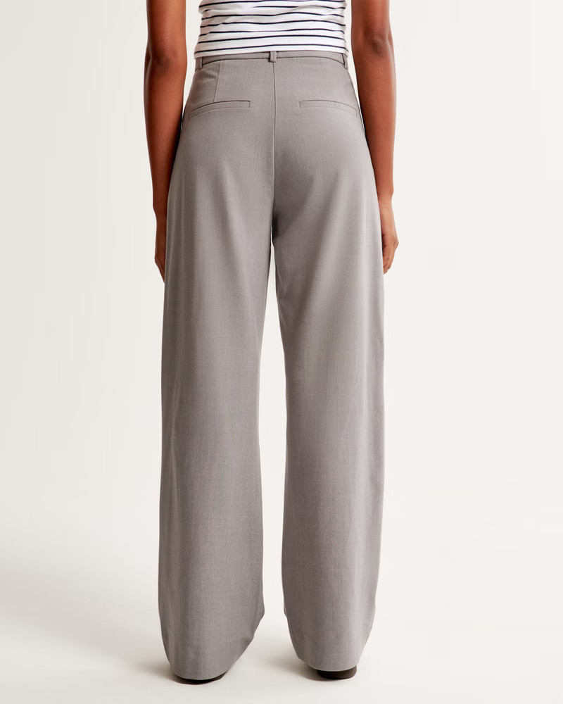 Women's A&F Sloane Lightweight Tailored Pant | Women's Bottoms | Abercrombie.com | Abercrombie & Fitch (US)