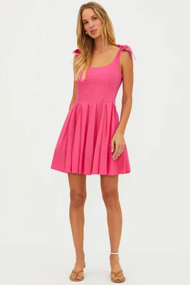Jacey Dress Strawberry | Beach Riot