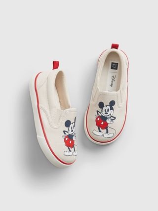 babyGap &#x26;#124 Disney Mickey Mouse Slip-On Shoes | Gap (US)