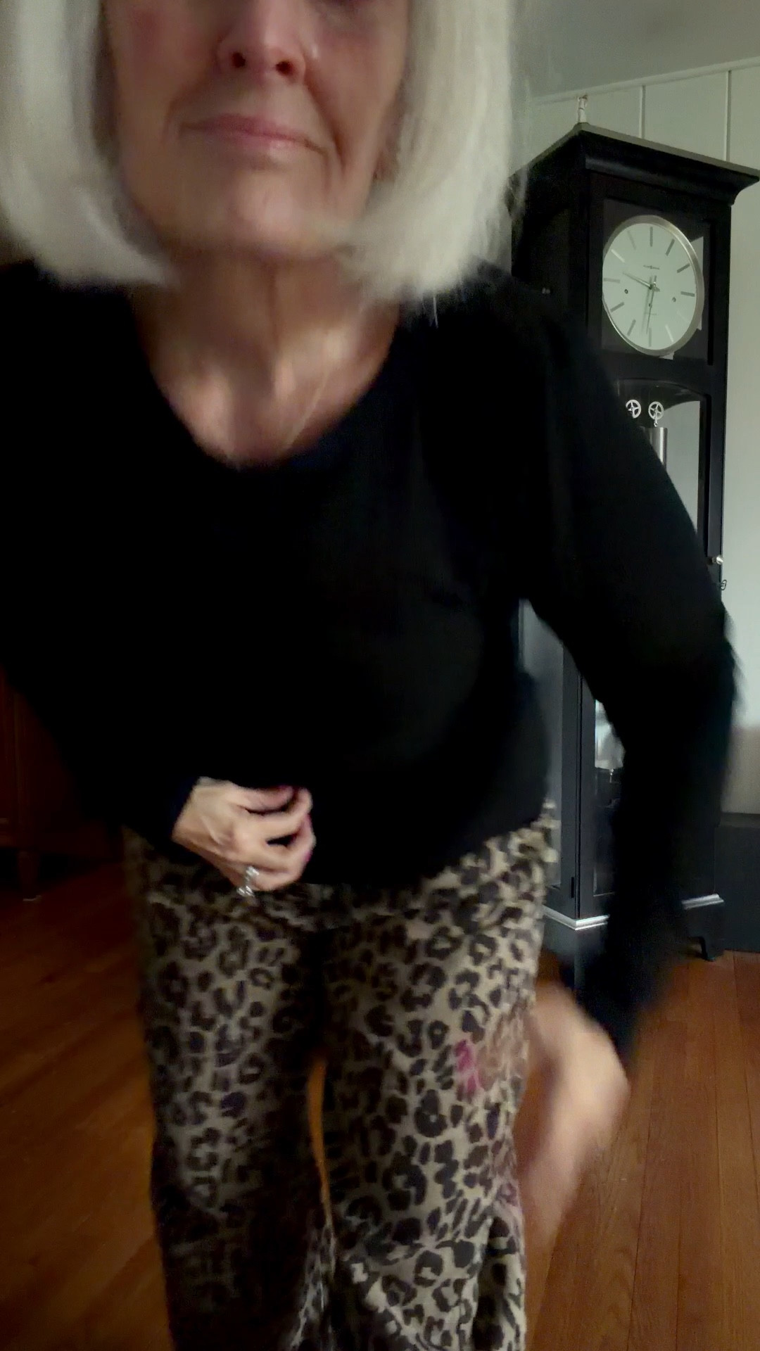 Love a good leopard print pant ! My fav clogs and tees 

#LTKOver40 #LTKPetite #LTKMidsize