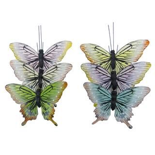 Assorted 6.3" Feather Butterflies by Ashland® | Michaels Stores