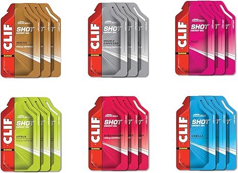 Clif Shot - Energy Gels - Best Sellers Variety Pack - Non-GMO - Fast Carbs for Energy - Fast Fuel... | Amazon (US)