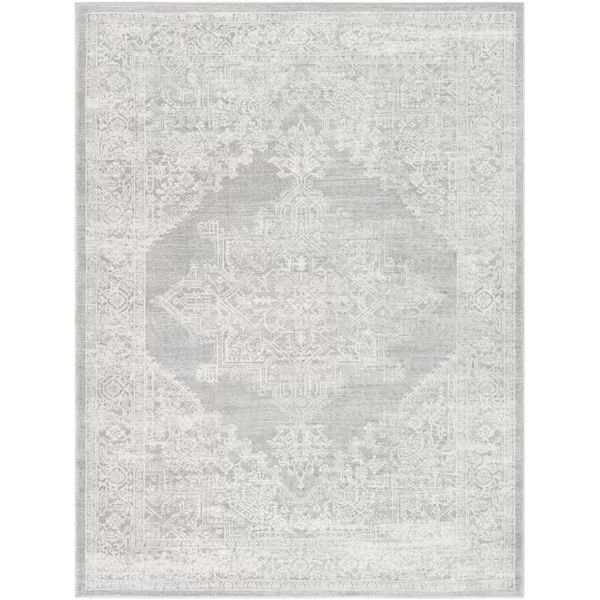 Copenhaver Geometric Light Gray Area Rug | Wayfair North America