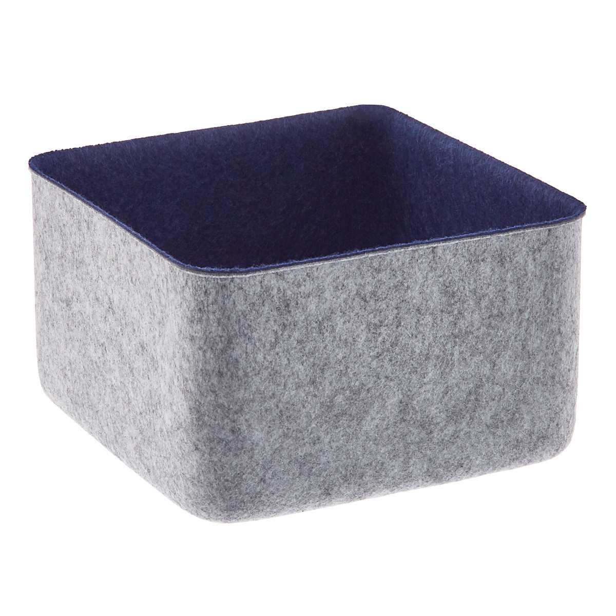 ThreeByThree Seattle Felt Drawer Organizer Navy | The Container Store