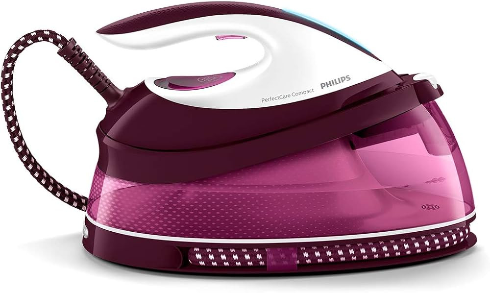 Philips PerfectCare Compact Steam Generator - 2400W, 400g Steam Boost, 6.5 Bar Pressure, OptimalT... | Amazon (UK)