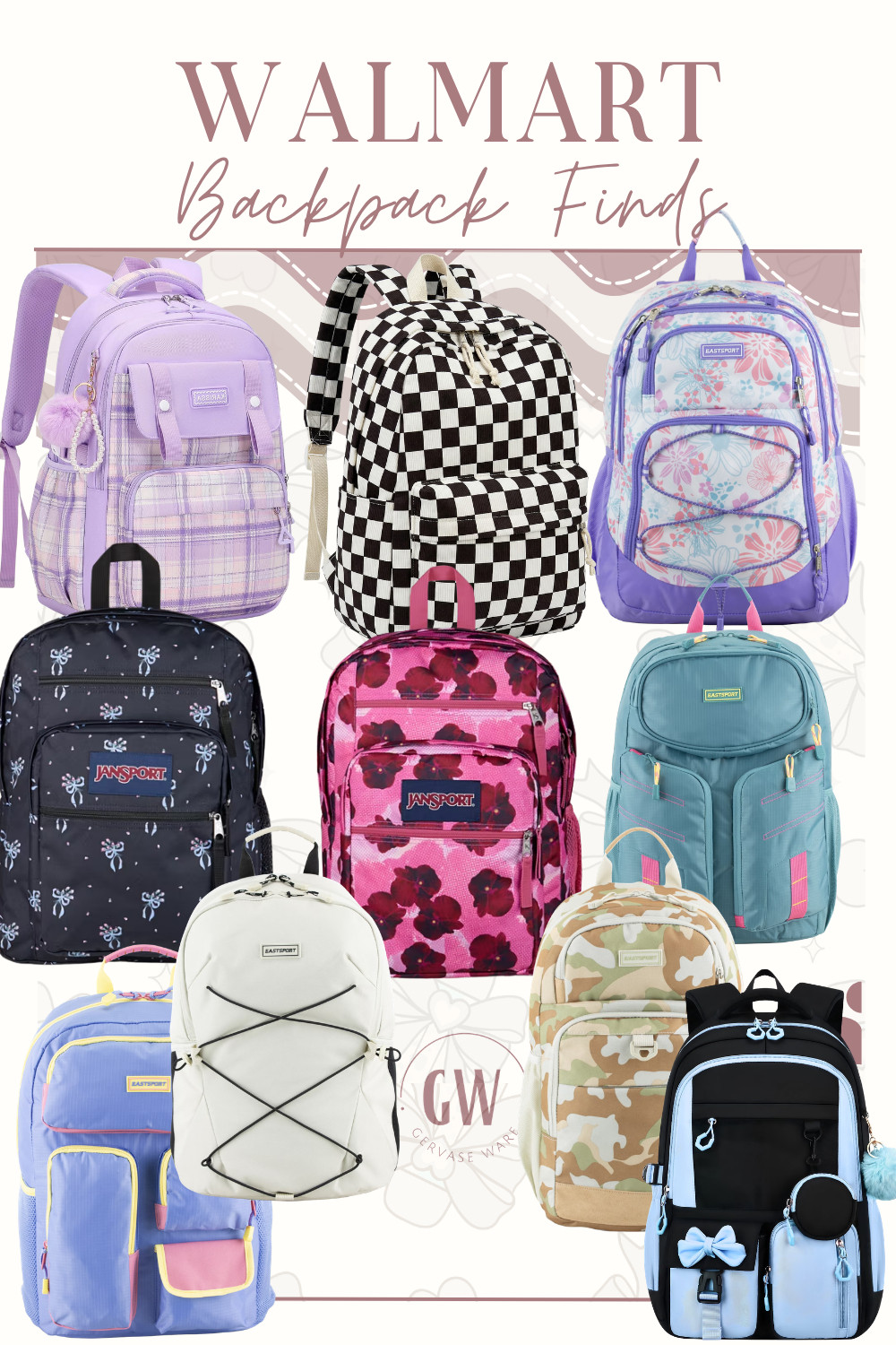 Walmart backpack finds 🎒✨ So many cute and budget-friendly options that make back-to-school shopping easy! 

 #LTKmomlife #LTKTravel #LTKKids