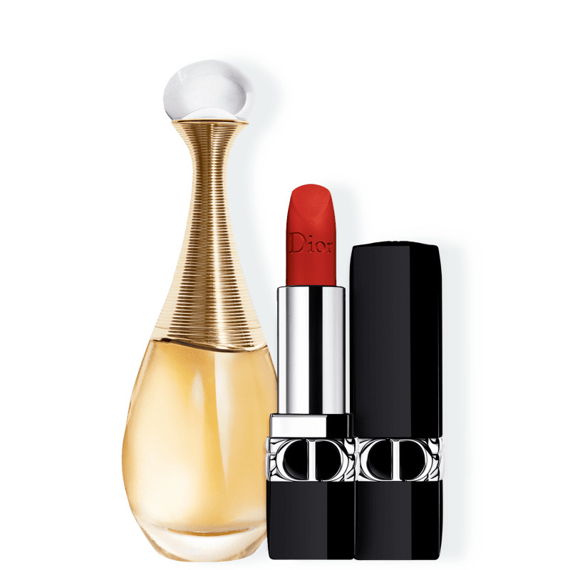 Conjunto J'adore Matte Medium Dior | Beleza na Web | Beleza Na Web (BR)