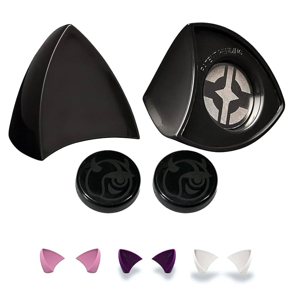 MagNeatOhz Pink Cat Ears for Helmet | Made in USA | Magnetic & Interchangeable Kitty Ears for Mot... | Amazon (US)