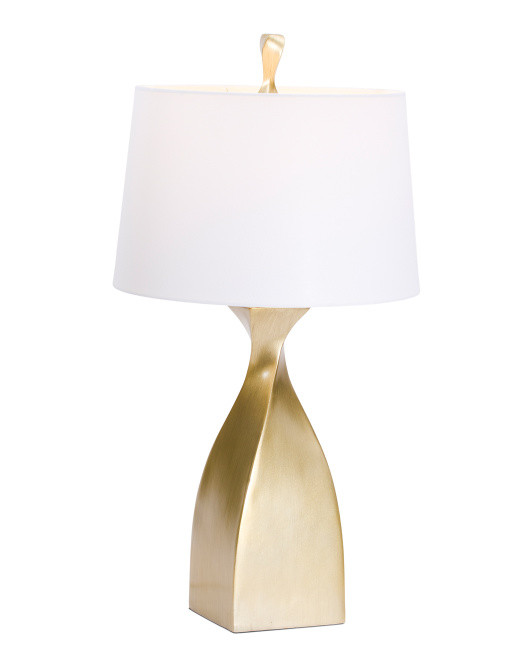 29in Braelynn Textured Metal Table Lamp | TJ Maxx