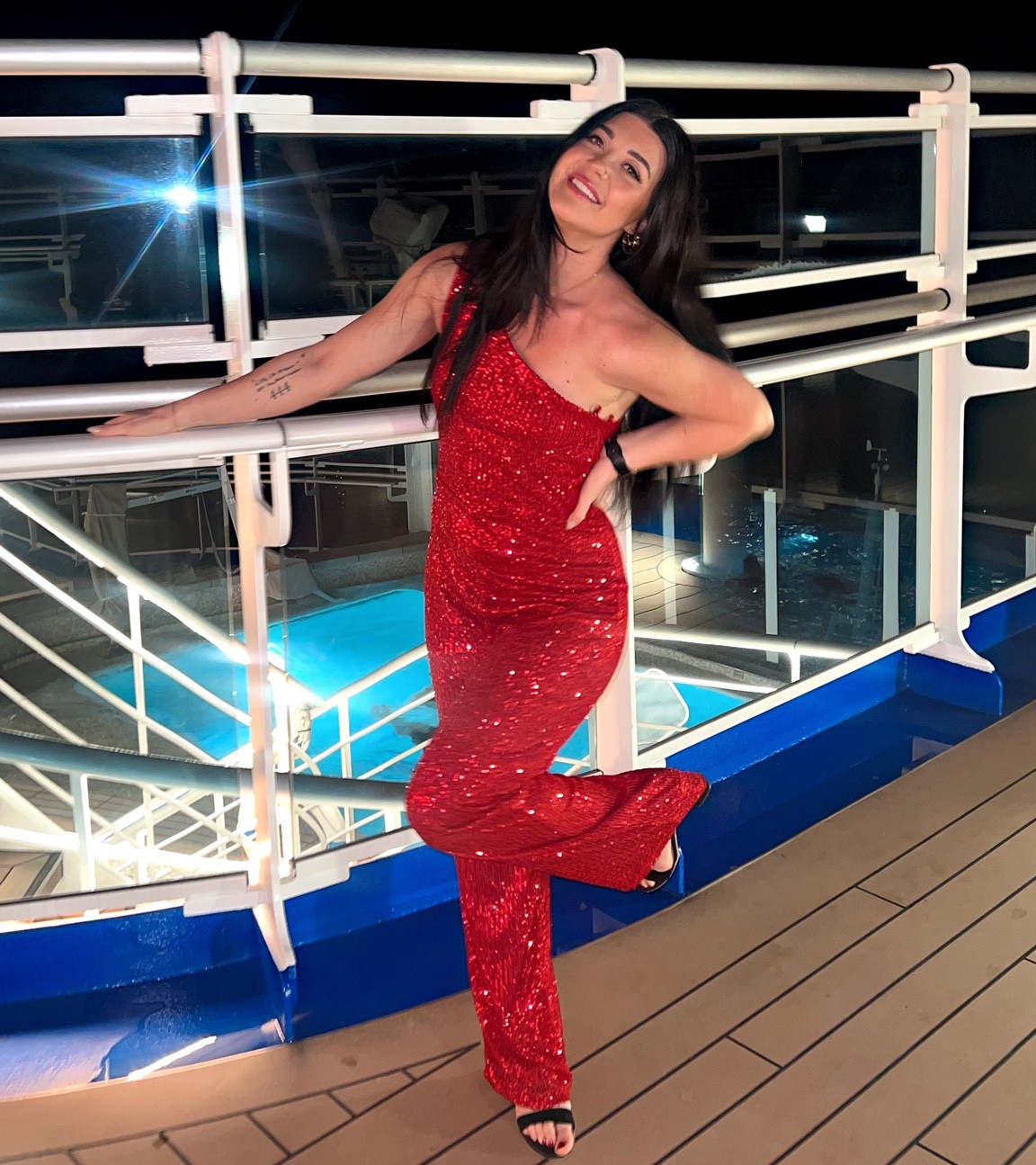 New Years Eve, sparkle jumpsuit 

#LTKfindsunder50 #LTKparties #LTKHoliday