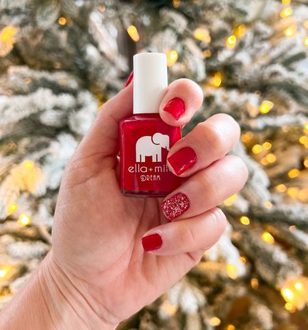 My go-to red nail polish. It lasts longer when used with the top coat that I linked. These are great stocking stuffers! 💅🏻

#LTKHoliday #LTKGiftGuide #LTKbeauty