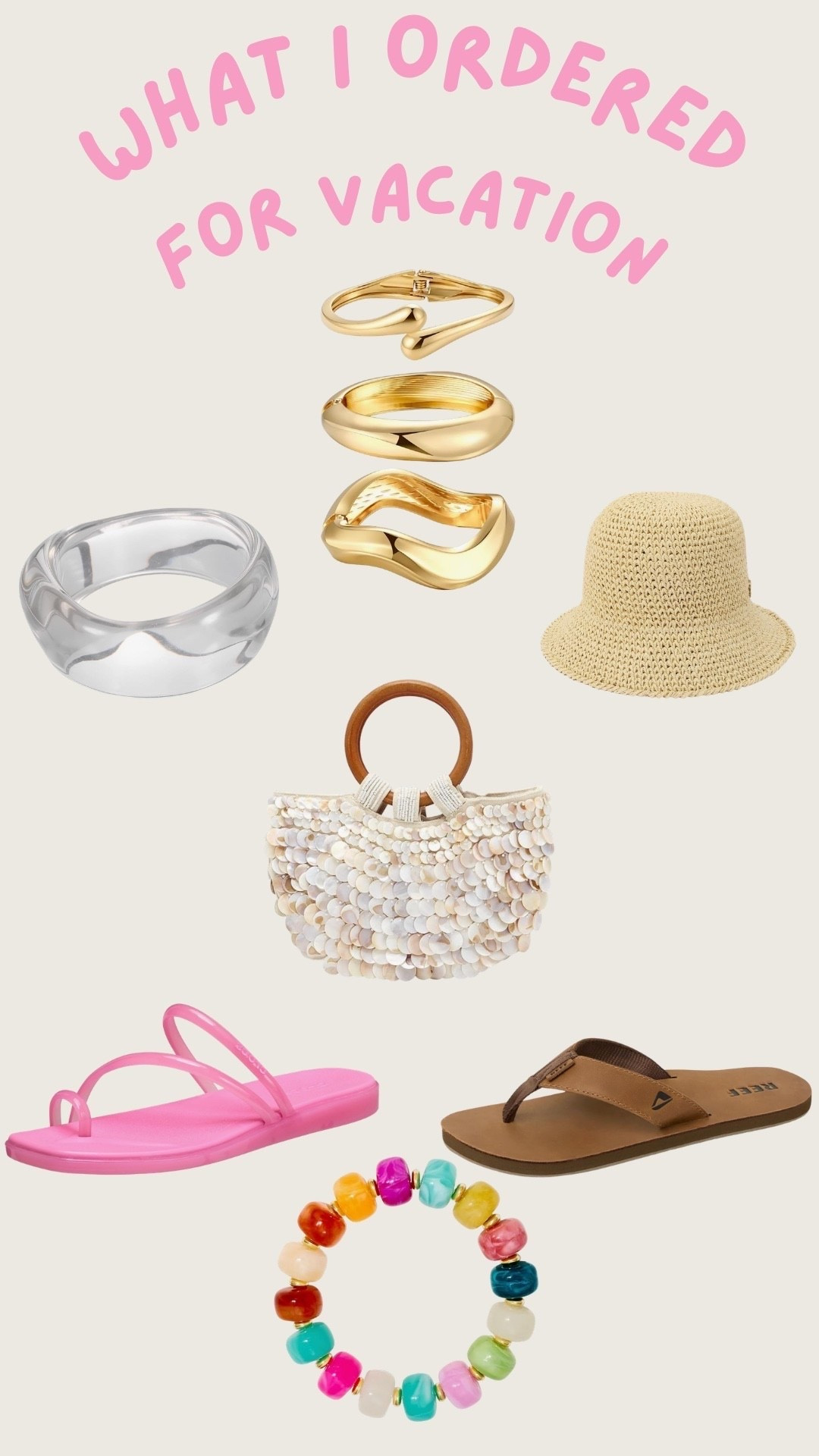 Vacation accessories that will totally complete the look!

#LTKgrwm #LTKootd #LTKSeasonal