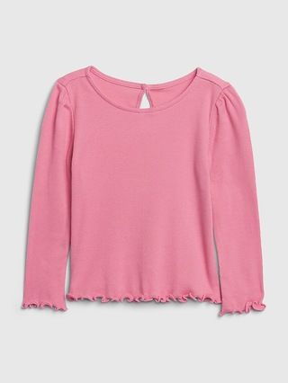 Toddler Girl 12m To 5y / T-shirts & GraphicsToddler Ribbed Knit Shirt | Gap (US)