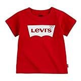 Levi's Baby Batwing T-Shirt, Super Red, 18M | Amazon (US)