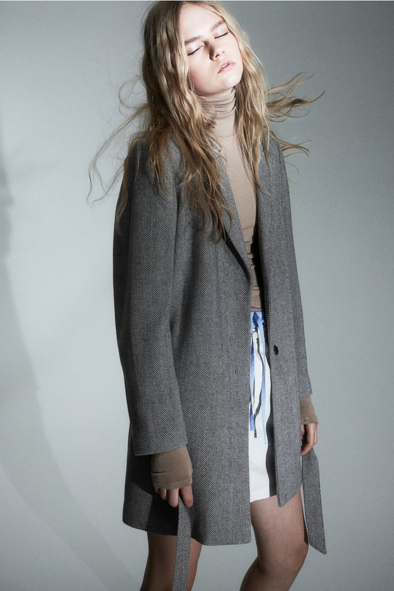 Tie Belt Coat | H&M (US + CA)
