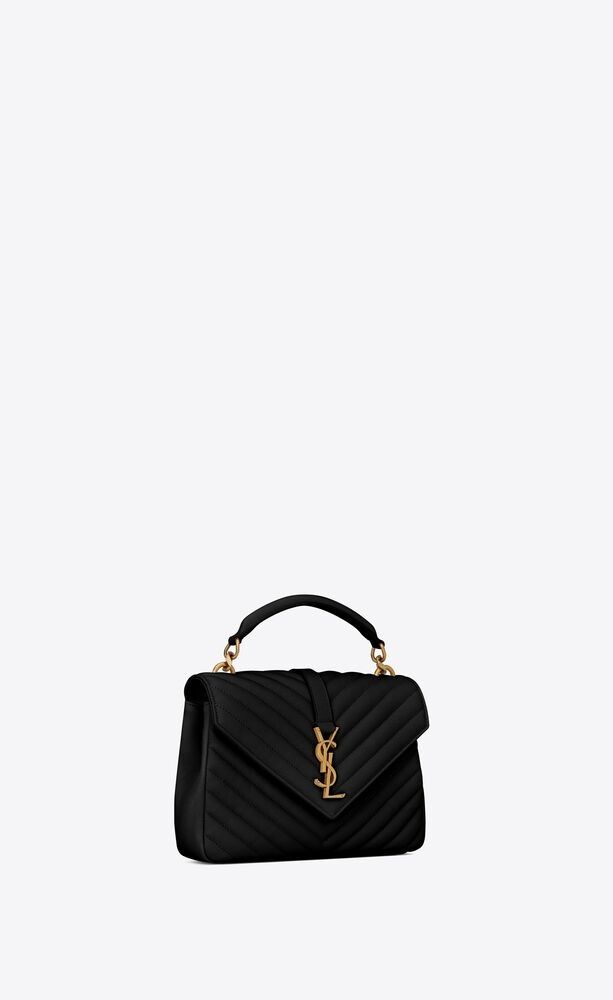 saint laurent monogram bag made with metal-free tanned leather and organic cotton lining, decorat... | Saint Laurent Inc. (Global)