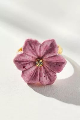 Flower Cocktail Ring | Anthropologie (US)