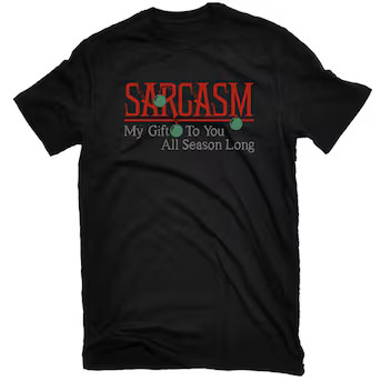 undefined Women's Black Light weight Knit Short sleeve Graphic Holiday T-shirt ( XL ) | Lowe's