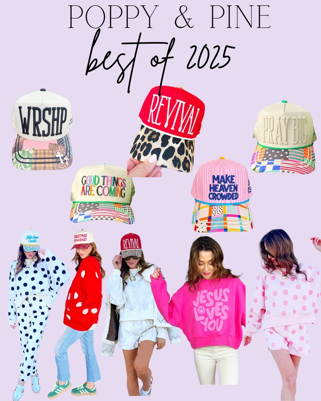 Poppy & pine 

Best of 2025 
Trucker hats 
Lounge sets 
Women 
Clothes 
Boutique 
Cozy 

#LTKSaleAlert #LTKWorkwear #LTKFindsUnder100