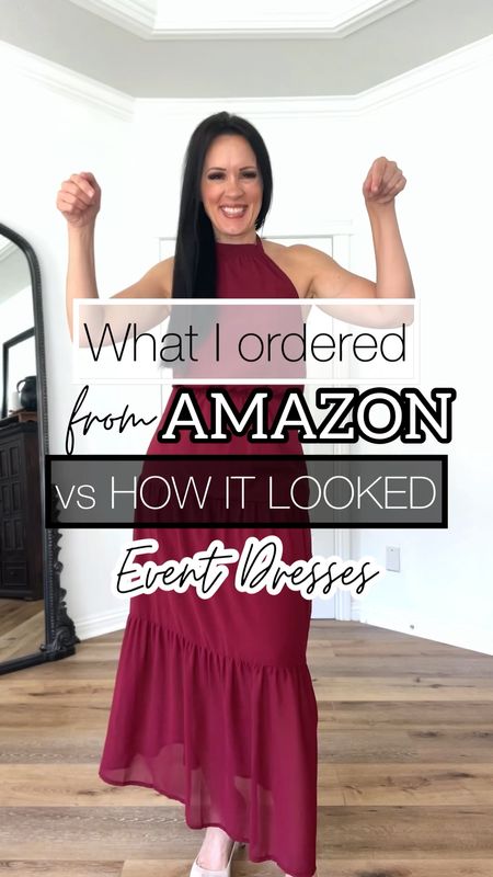 Event wear from Amazon!

Sizing 
Wine dress-small
Blue dress-medium
Camel dress-medium
Shoes-TTS

Wedding guest | event dress | formal dress | Amazon fashion | 



#LTKFind #LTKunder50 #LTKwedding