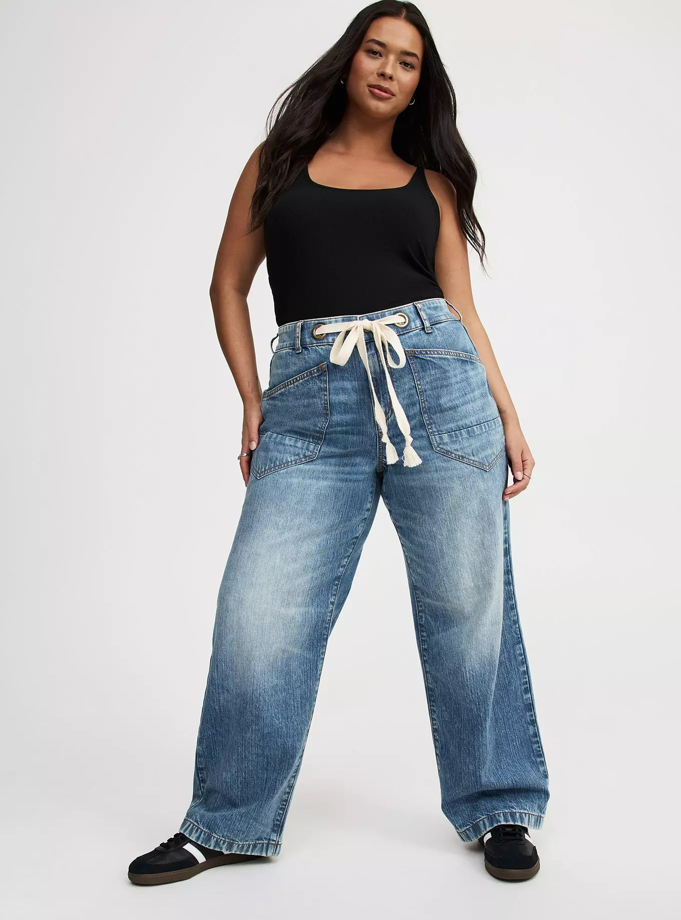 High-Rise Loose Straight Jean | Torrid (US & Canada)