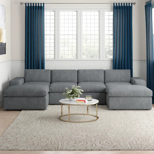 Tondreau 6 - Piece Upholstered Sectional | Wayfair North America