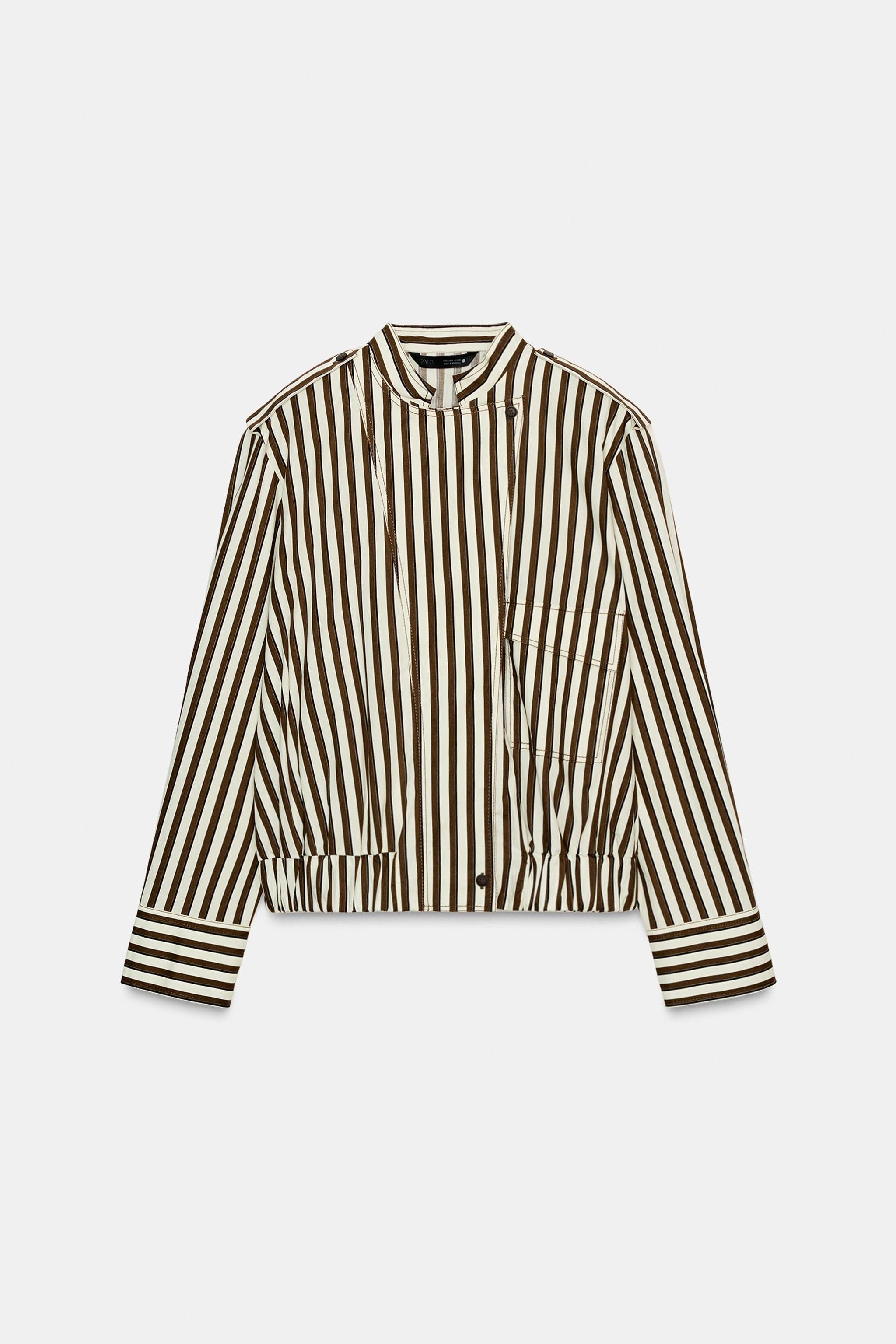 ZW COLLECTION STRIPED SHIRT | Zara US