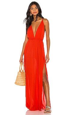 Indah River Maxi Dress in Fire from Revolve.com | Revolve Clothing (Global)