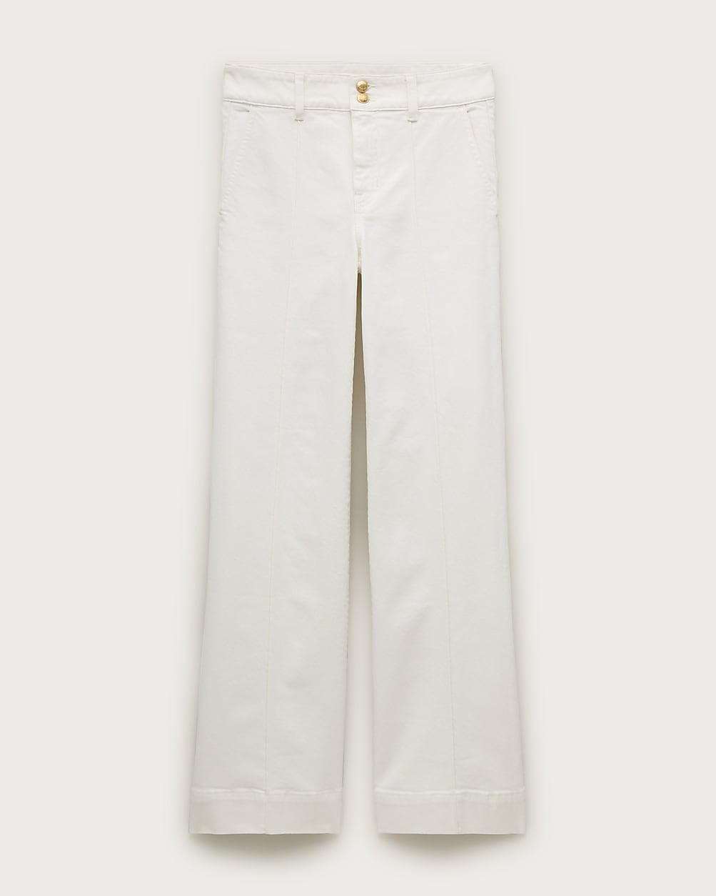 Denim trouser jean with stacked buttons | J. Crew US