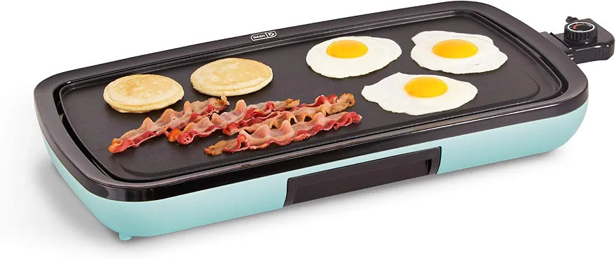 DASH Everyday Nonstick Electric Griddle for Pancakes, Burgers, Quesadillas, Eggs & other on the g... | Amazon (US)