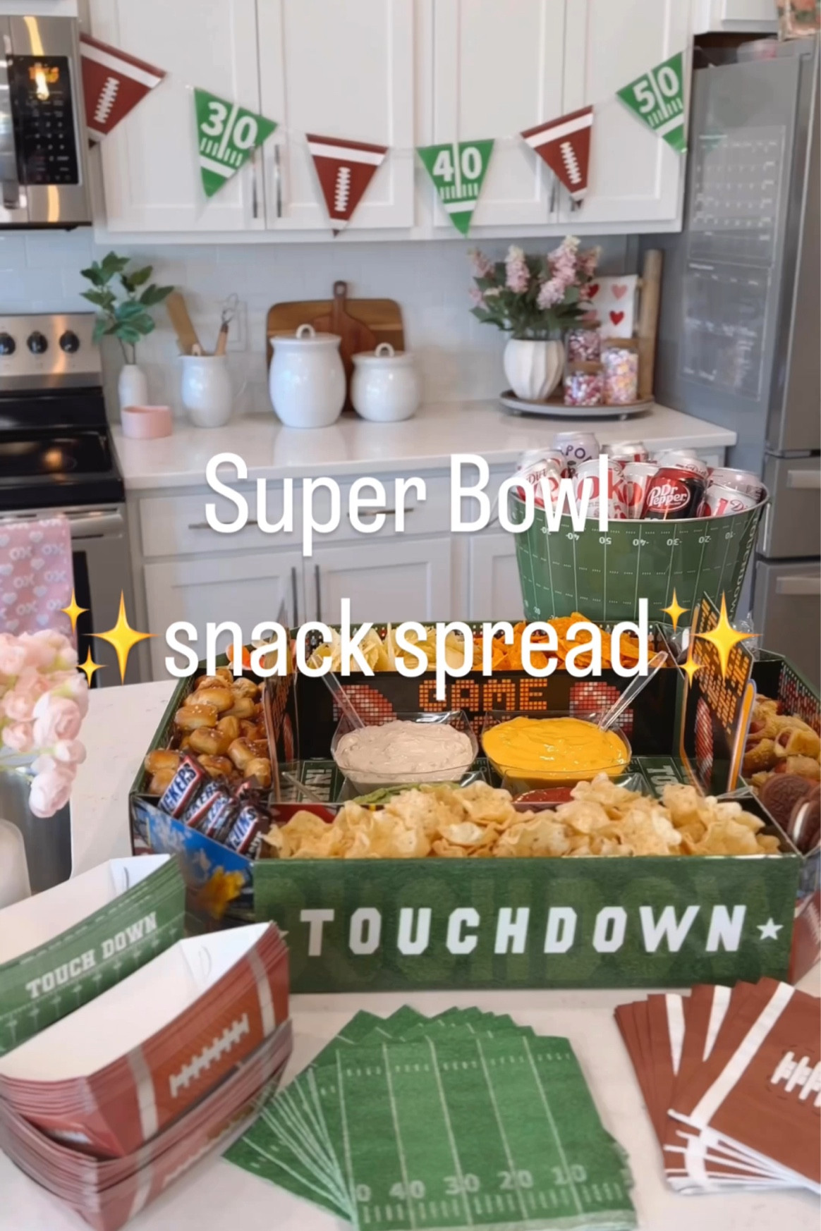 Super Bowl Snack spread from Amazon and Target! 🏈🏈

#LTKParties #LTKSeasonal #LTKFamily