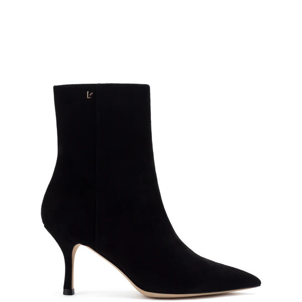 Mini Kate Boot In Black Suede | Larroude
