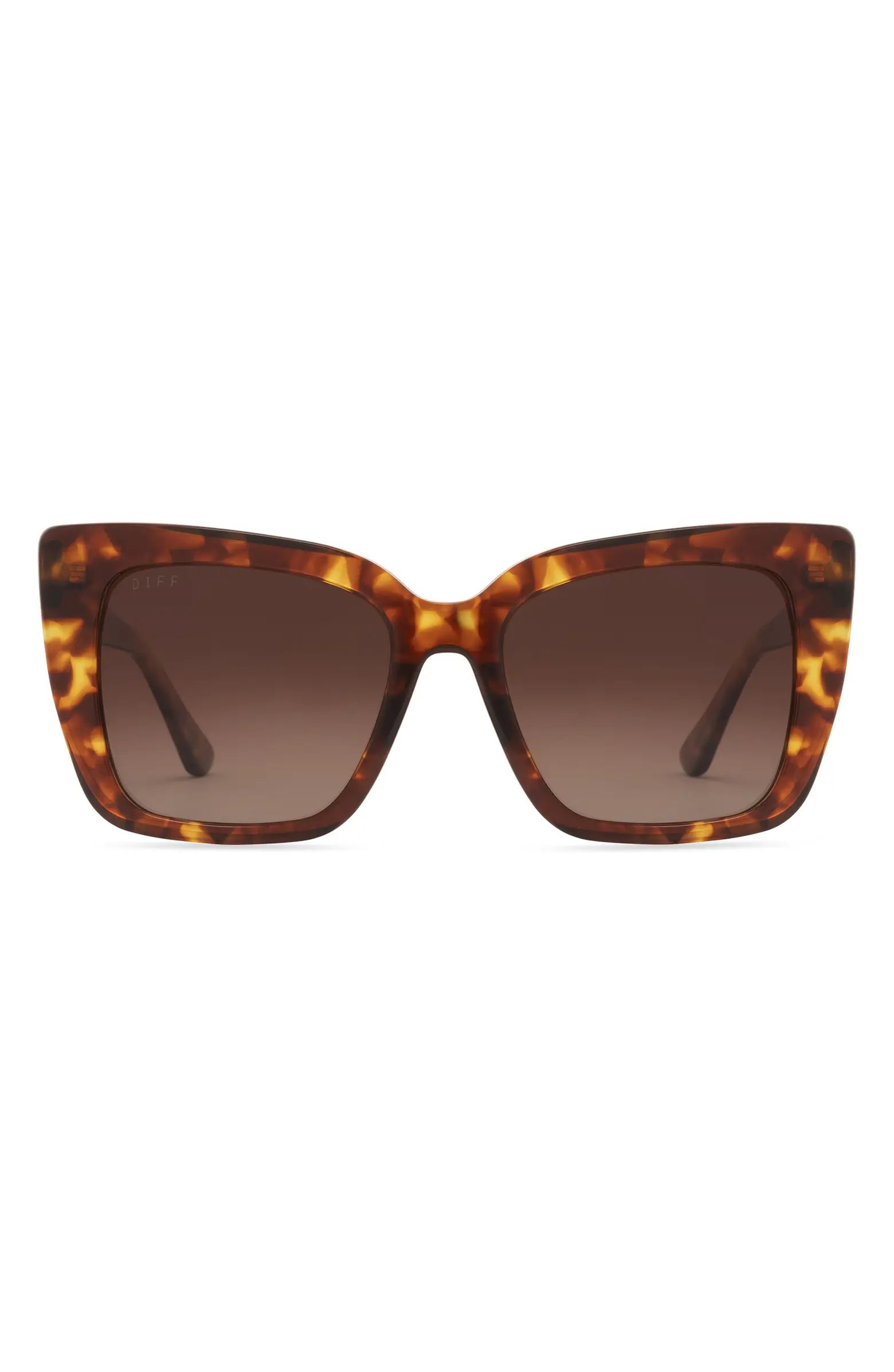 Lizzy 54mm Gradient Cat Eye SunglassesDIFF | Nordstrom