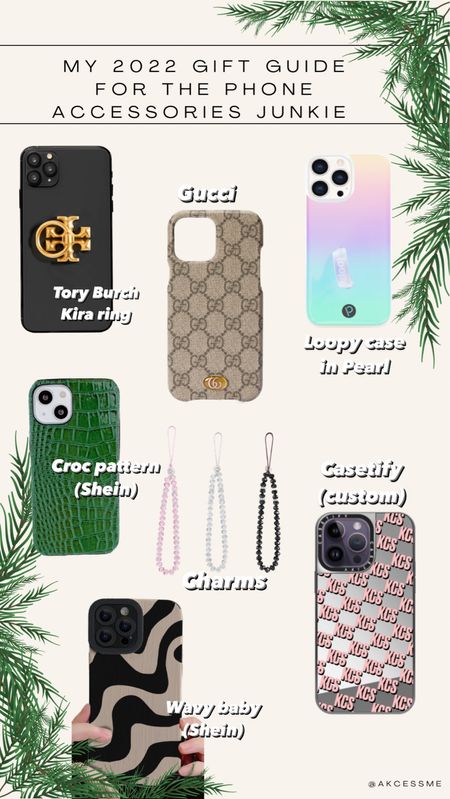 AKCESS MY GIFT GUIDE FOR the phone accessories junkie (I am such a phone case snob) 📱🎅🏾🎄🎁
I couldn’t link the Loopy case but reach out on social for the direct link and I have a discount code! 🤫 
#AKCESSHOLIDAY #AKCESSME #giftguide #techsnob 

#LTKHoliday #LTKGiftGuide #LTKSeasonal