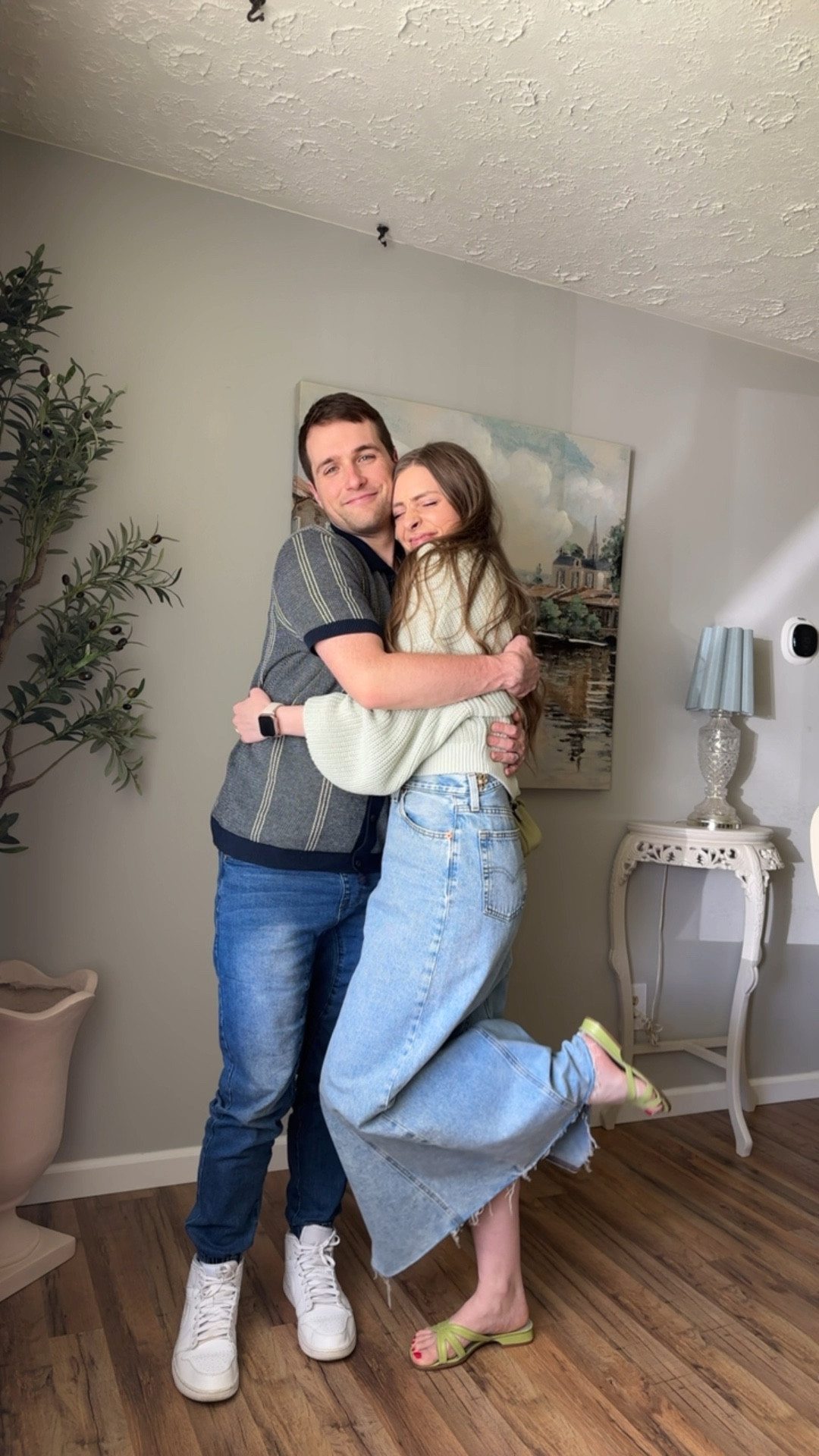 Ootds 4/27/25

My cardigan is old H&M Divided brand and my sandals are thrifted

Men’s pattern button front knit short sleeve collar sweater top, Abercrombie look target price, men’s medium wash denim joggers, drawstring jogger pants, Amazon finds, Jordan 1 mid all white leather sneakers, light green lime sage cardigan sweater button front knit cropped, long denim skirt slit maxi frayed edge unfinished raw hem, free people we the free Kate tank, amazon jewelry, custom charm necklace, flat lime green sandals, button front chunky cropped cardigan, spring color palette, vintage thrifted sandals

#LTKFamily #LTKStyleTip #LTKSeasonal