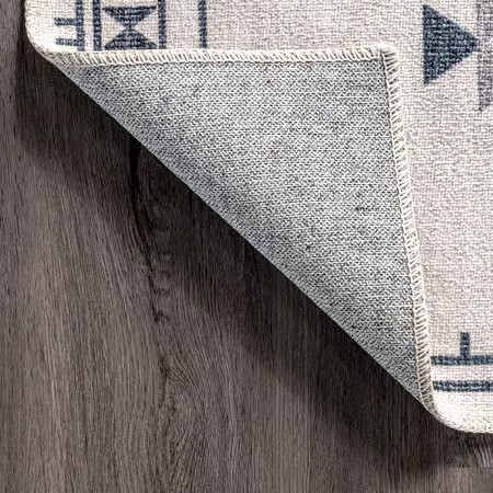 Cream Poppy Persian Washable Area Rug | Rugs USA