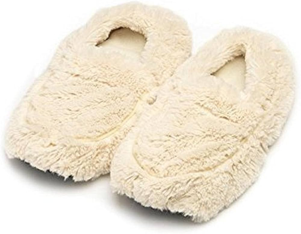 w warmies Unisex Slipper, Cream, 6-10 US Women | Amazon (US)