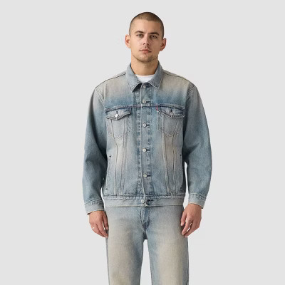 Levi's® Men's Wherever You Are Relaxed Fit Trucker Jacket - Medium Wash XL | Target