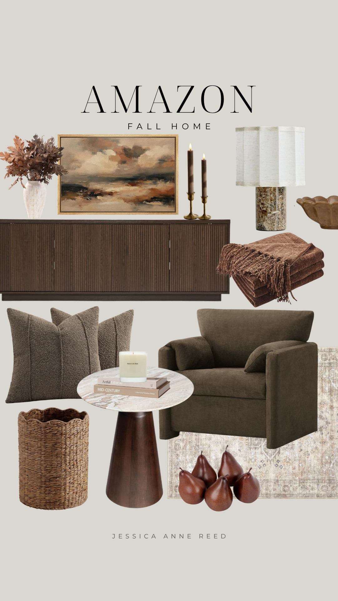 Neutral Amazon Fall Home Decor new arrivals featuring affordable, designer-inspired finds to give your home a warm, elevated look for autumn. From cozy throw blankets, ceramic vases, faux fall stems, candles, wood accents, coffee table decor to modern organic home accessories, these Amazon finds make decorating for fall easy and budget-friendly. Follow for the best Amazon home finds, fall decorating ideas, trending home decor, cozy home inspiration, and weekly new arrivals. 

 #LTKSeasonal #LTKHome