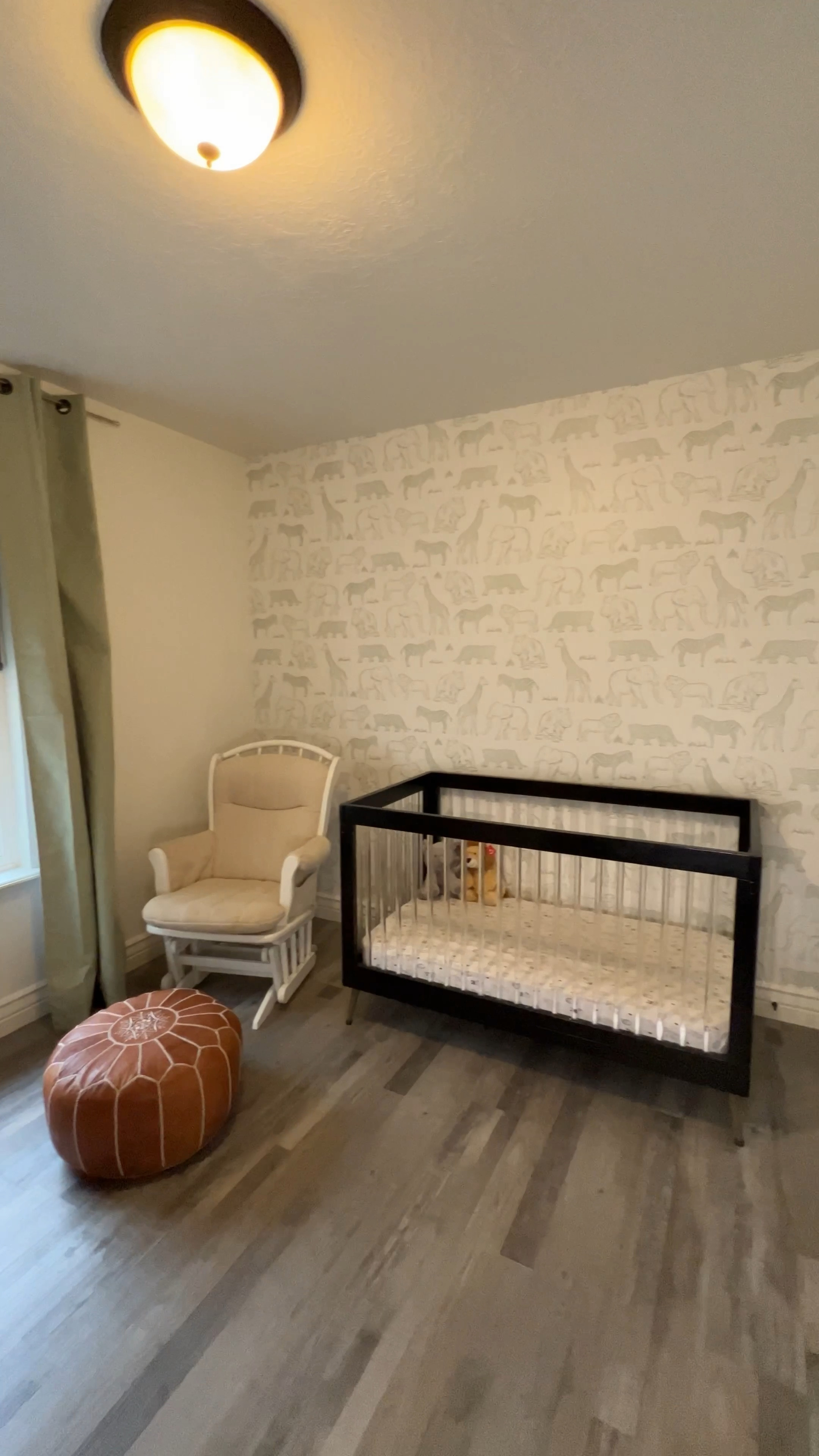 Nursery Wallpaper Reveal. Originally from lovevsdesign.com. Wallpaper tilted ‘On Safari’ in the ‘Spring’ color. 

#LTKkids #LTKfamily #LTKhome