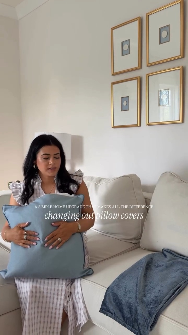 One of the easiest changes I’ve made in our home is switching to pillow covers instead of storing a bunch of extra pillows.

It saves space, makes it simple to change things out seasonally, and honestly just keeps everything feeling a little more intentional.

I also started using down inserts and it made such a difference in how they sit and hold their shape.

It’s a small detail, but those are always the ones that end up mattering most 🤍

Linking all my favorites for you under “shop recent posts” in the link in my bio! Including this stunning @heyfriendsbyshaef dress that has quickly become my favorite because it is so flattering and comfortable!
.
#homedecortips #classichome #southernhome #throwpillows #decortips

#LTKdayinmylife #LTKHome #LTKmorningroutine