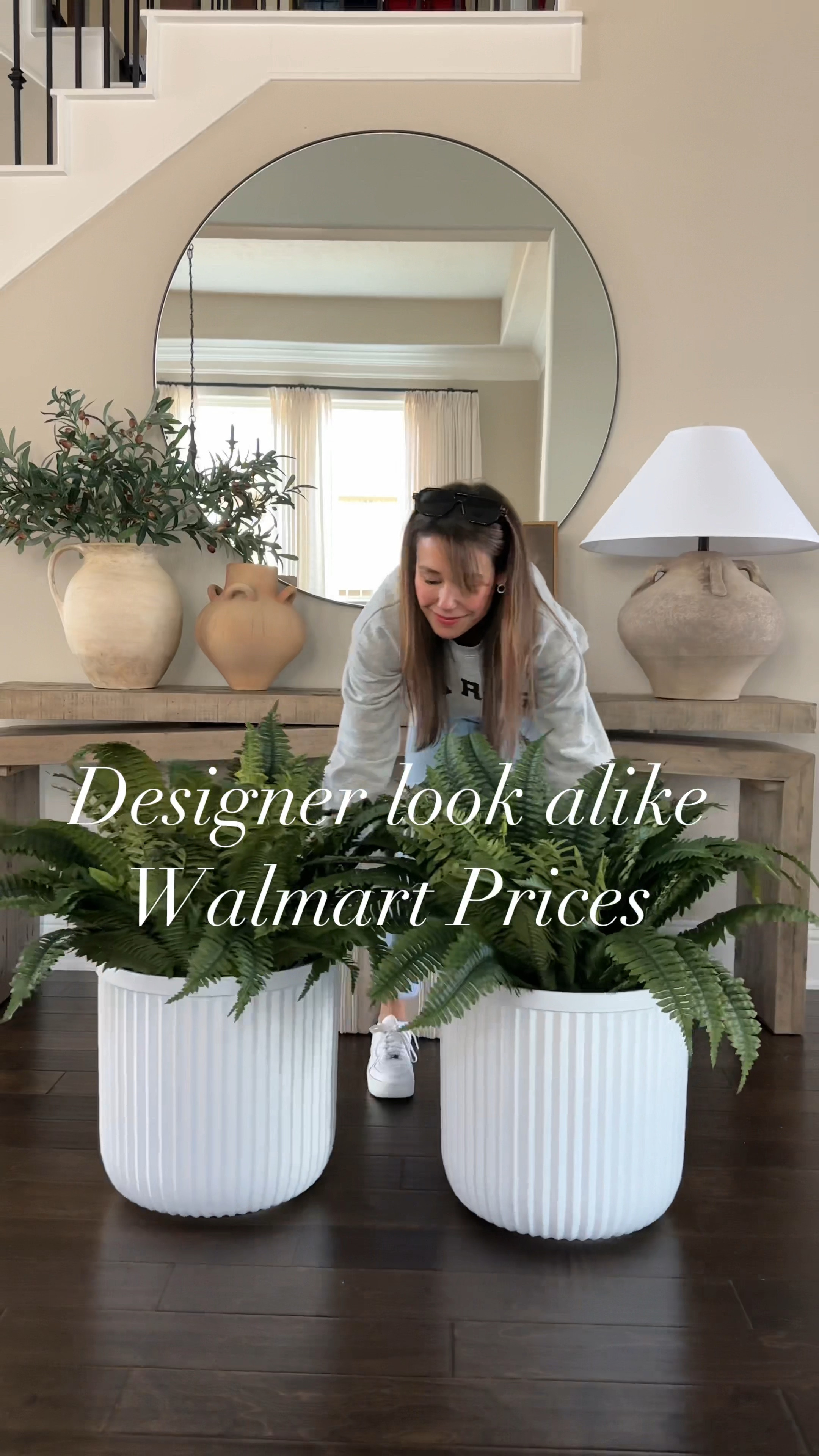 Seriously these Walmart pieces are designer look alikes for pottery barn, Serena and Lilly, McGee and Co, and West Elm. Get the look without the price. Home decor, home furnishings, furniture, swivel chair, office chair, living room,  coffee table decor. 

#LTKVideo #LTKHome #LTKFindsUnder100