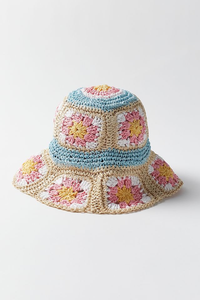 Kora Crochet Bucket Hat | Urban Outfitters (US and RoW)