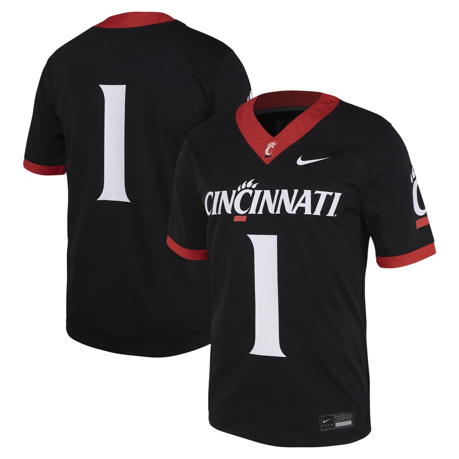 #1 Cincinnati Bearcats Nike Untouchable Football Jersey – Black | Fanatics