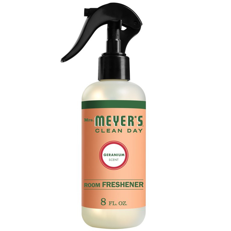 Mrs. Meyer's Clean Day Room Freshener Spray Bottle, Geranium Scent, 8 fl oz - Walmart.com | Walmart (US)