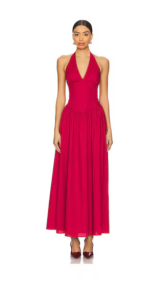 Bexley Maxi Dress in Oxblood | Revolve Clothing (Global)